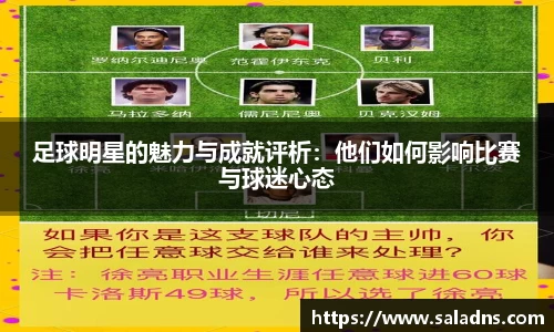 足球明星的魅力与成就评析：他们如何影响比赛与球迷心态